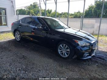  Salvage INFINITI Q50