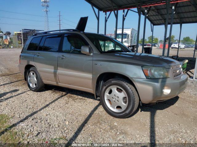  Salvage Toyota Highlander