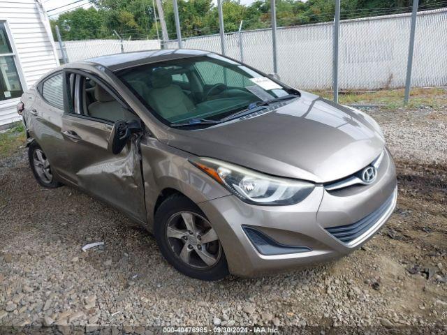  Salvage Hyundai ELANTRA