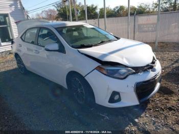  Salvage Toyota Corolla