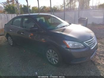  Salvage Nissan Sentra