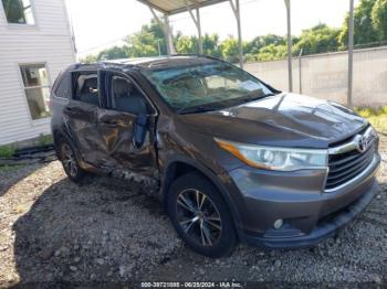  Salvage Toyota Highlander