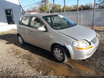  Salvage Chevrolet Aveo 5