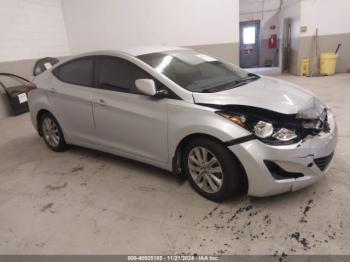  Salvage Hyundai ELANTRA