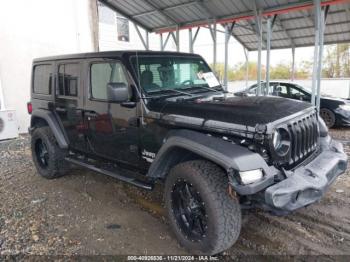  Salvage Jeep Wrangler