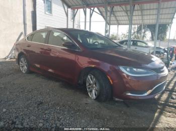  Salvage Chrysler 200