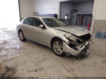  Salvage INFINITI G37x