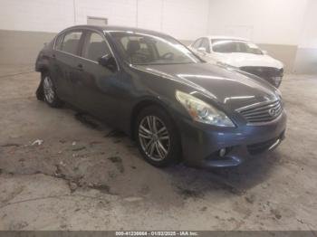  Salvage INFINITI G37x