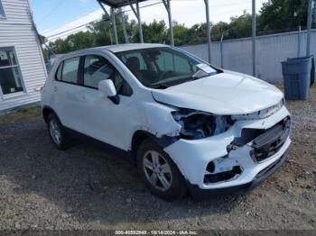  Salvage Chevrolet Trax