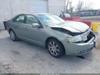  Salvage Lincoln MKZ