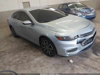  Salvage Chevrolet Malibu