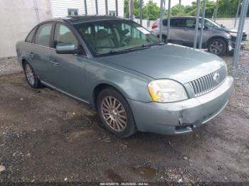  Salvage Mercury Montego