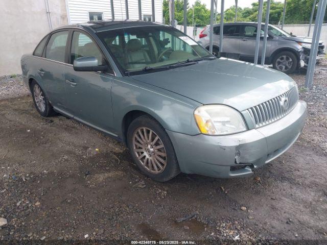  Salvage Mercury Montego
