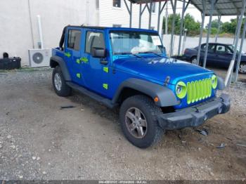  Salvage Jeep Wrangler