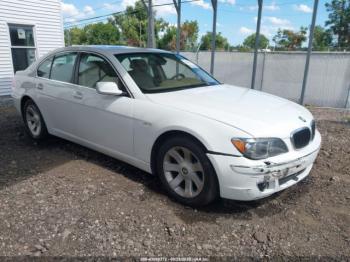  Salvage BMW 7 Series