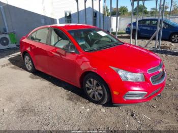  Salvage Chevrolet Cruze