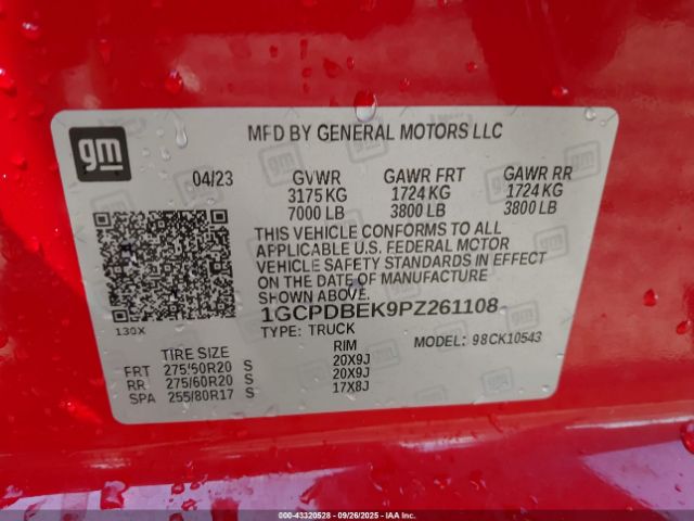 Chevrolet Silverado 1500 4wd  Short Bed Custom Image 2