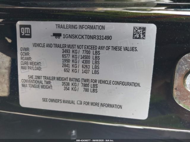 Chevrolet Suburban 4wd Lt Image 8