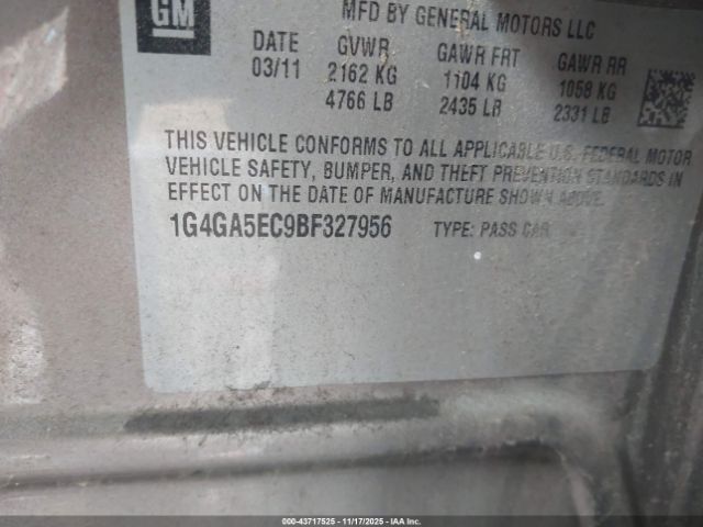 Buick LaCrosse Cx Image 10